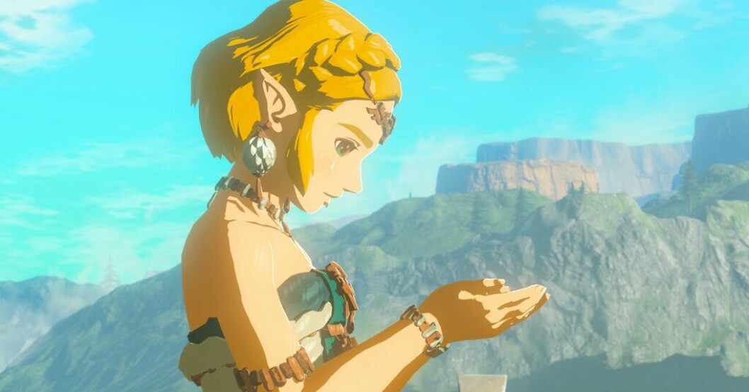 Köpsuget har varit stort för "The legend of Zelda: Tears of the kingdom". Pressbild. Nya "Zelda" går starkt