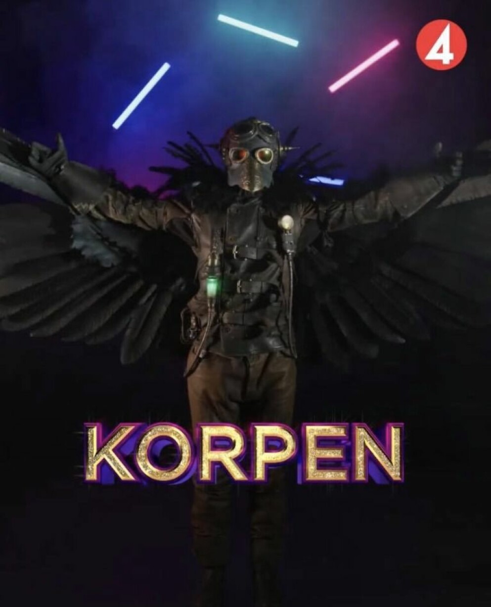 Korpen. Korpen i TV4:s nya program Masked Singer