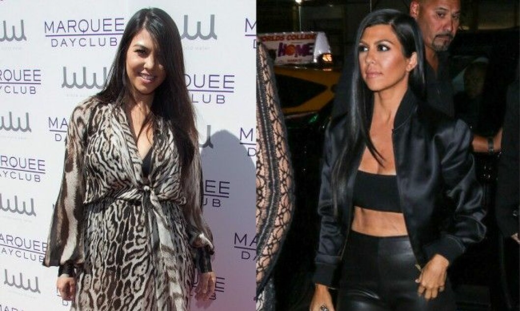 Sedan uppbrottet har Kourtney rasat i vikt. Foto: All Over Press, Stella Pictures kourtney-kardashian