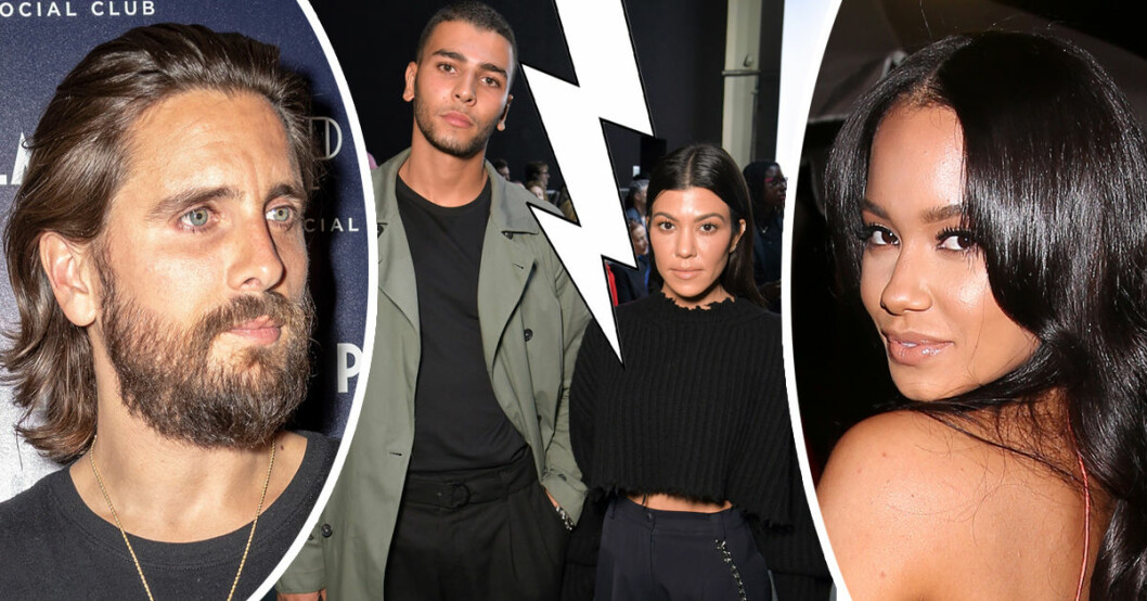 Kourtney Kardashian och Younes Bendjima har gjort slut och nu sägs det att Kourts ex Scott Disick kan ha något med det att göra!