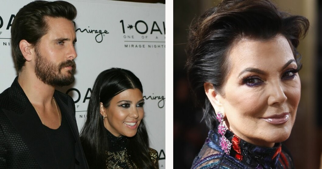 Kris Jenners avslöjande om Kourtney och Scott Hänt