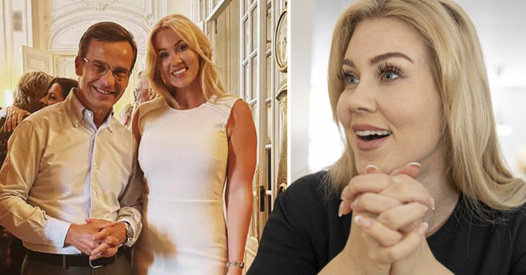 Isabella Löwengrip och Ulf Kristersson är släkt – avslöjar influencern på sin blogg.