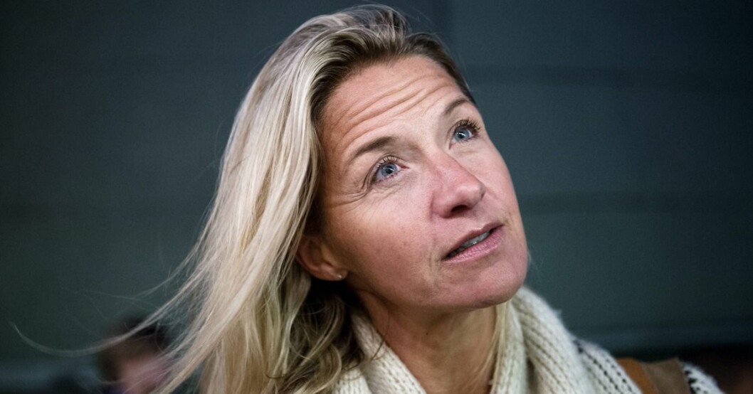 Kristin Kaspersen är trött på romansryktet. Foto: IBL