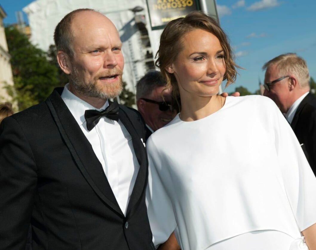 Kristian Luuk och Carina Berg gick skilda vägar för tre år sen. Kristian Luuk och Carina Berg på Polarpriset