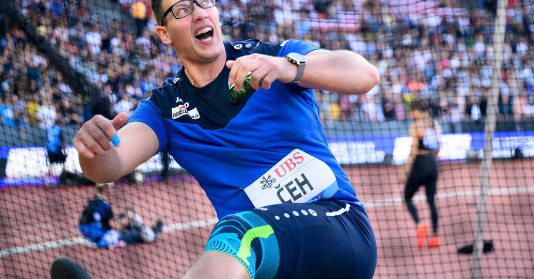 Kristjan Čeh. Arkivbild. Čeh till Stockholm – tävlar på stadion