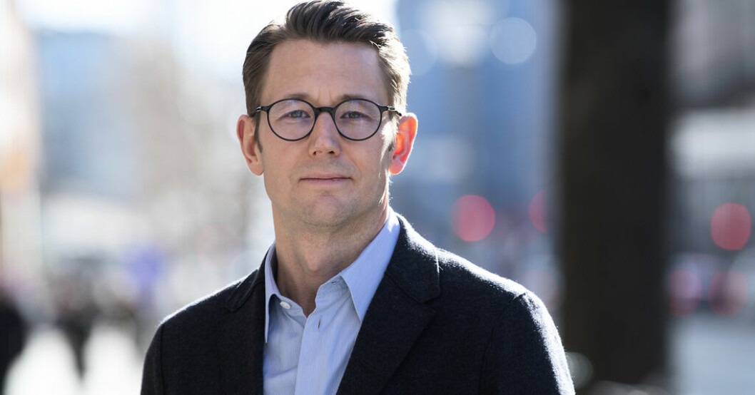 Kristofer Tonström, vd för Clas Ohlson. Arkivbild. "Vi förväntar oss ett tufft 2023"