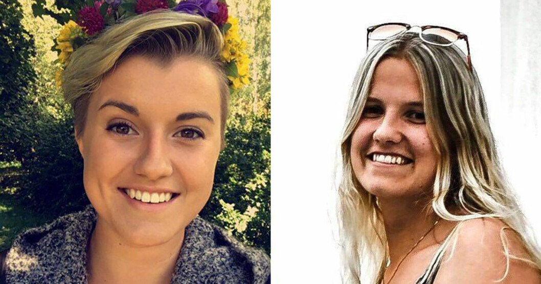 Kristoves döttrar Estefani och Antonia. Kristove Ruedas döttrar Estefani och Antonia.