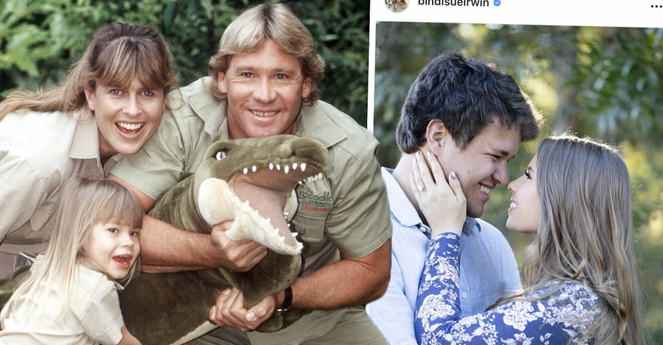 Krokodiljägaren Steve Irwins pappa Bob är inte bjuden till sitt barnbarn Bindis bröllop