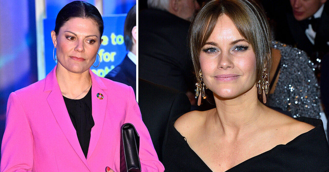 Kronprinsessan Victoria och prinsessan Sofia