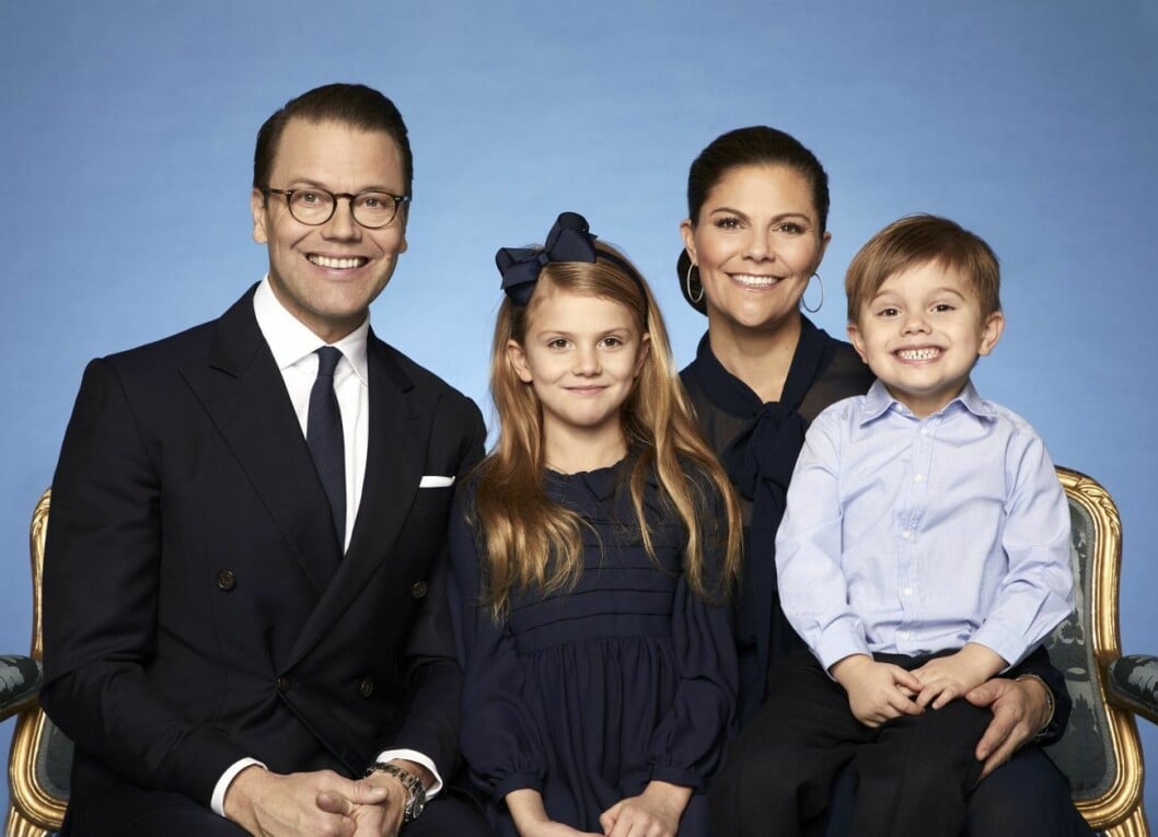 Kronprinsessan Victoria, prins Daniel och barnen Estelle och Oscar är de som främst kommer att representera svenska kungafamiljen i framtiden. Kronprinsessfamiljen 2019