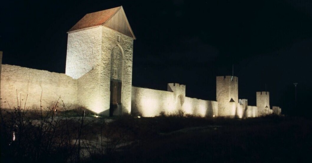 Kulturarvet Visby ringmur. Arkivbild. Kulturarv ska skyddas om Sverige angrips