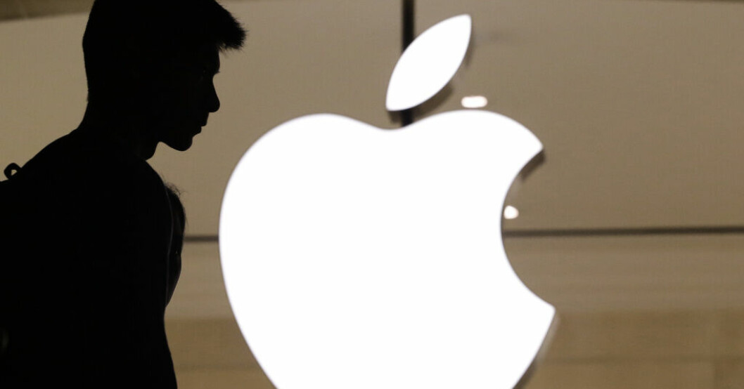 Apples försäljning fortsatte ner
