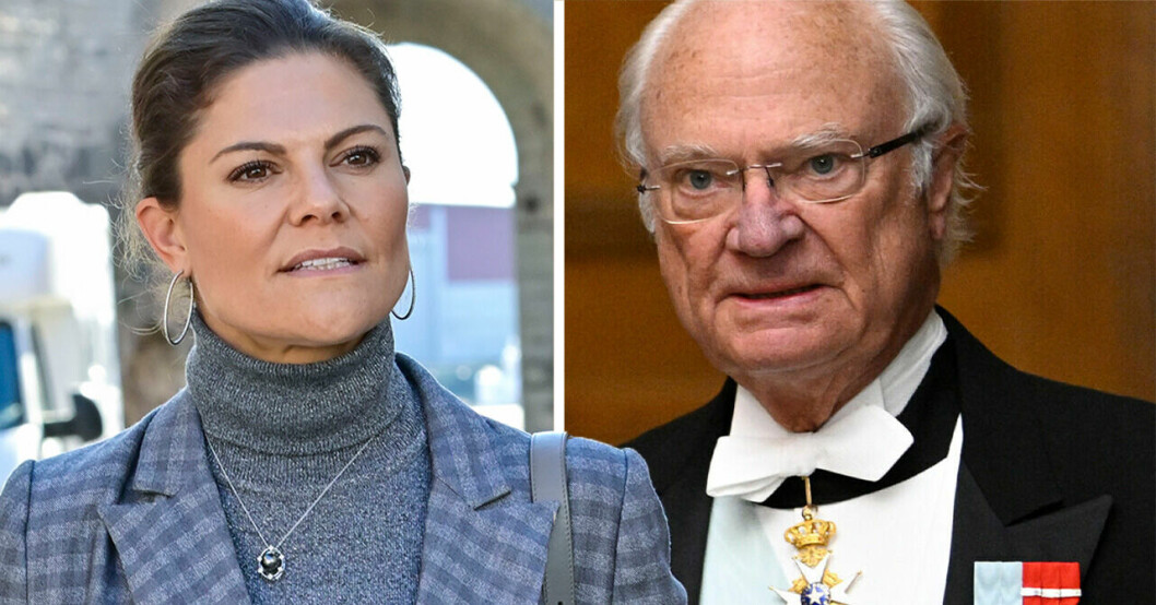 Kronprinsessan Victoria bryter tystnaden – efter kungens uttalande