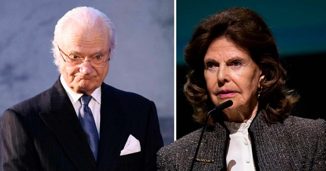 Kungen och drottning Silvia