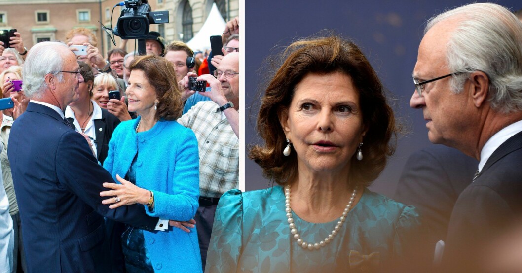 Kungen och Silvia så träffades de