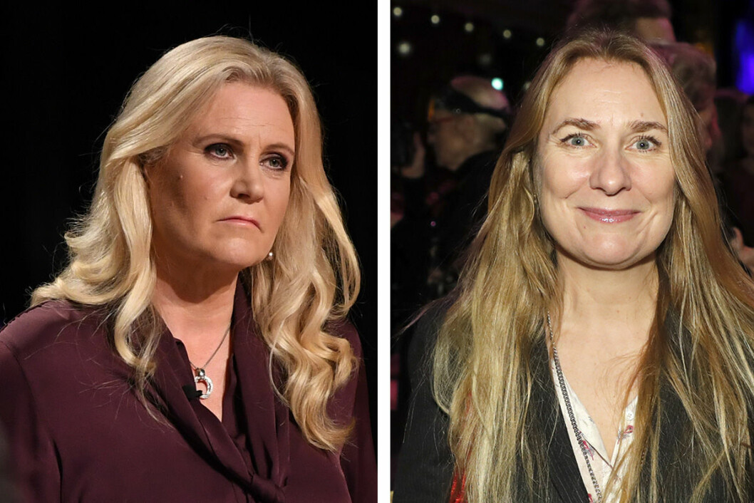 Camilla Kvartoft och Annika Lantz som de ser ut i dag. <strong>Foto: TT</strong>