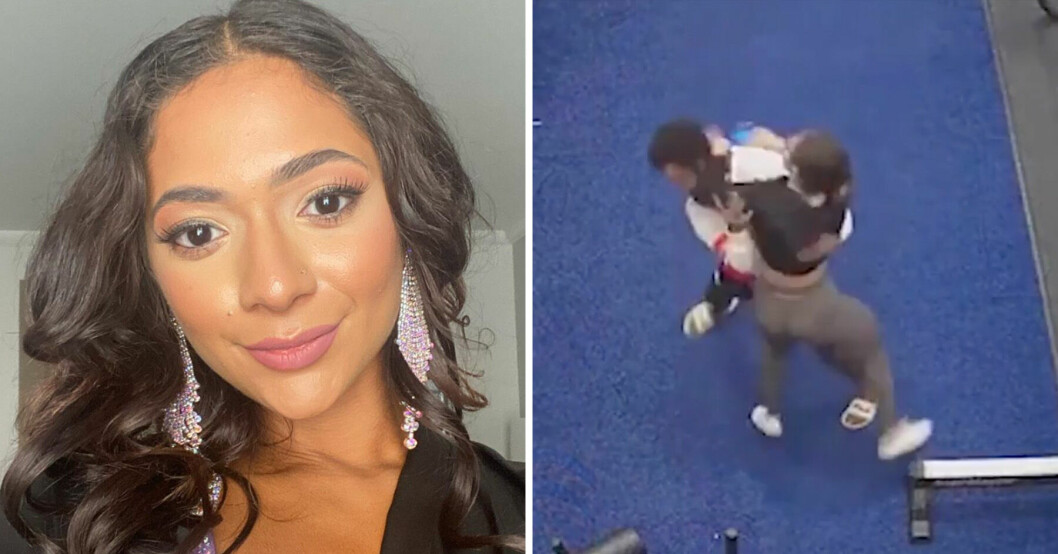 Nashali, 24, avfärdade en våldtäktsman på gymmet