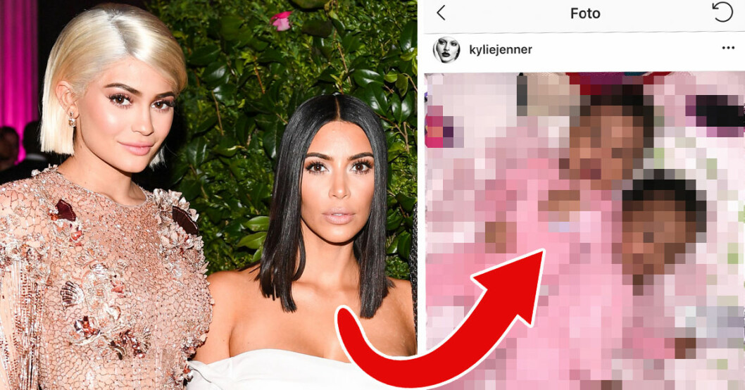 Kylie Jenner lade nyligen upp en bild på dottern Stormi tillsammans med Stormis kusin Chicago och nu häpnar flöjlarna över hur lika de är.