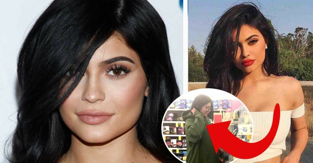 Chocken – det här sägs vara första bilderna på höggravida Kylie Jenner