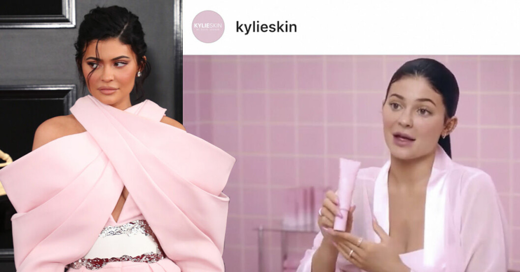 Kylie Jenner får kritik för Kylie skin