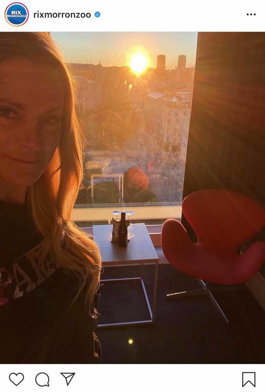 FOTO: Instagram Laila Bagge Instagram Rixmorronzoo