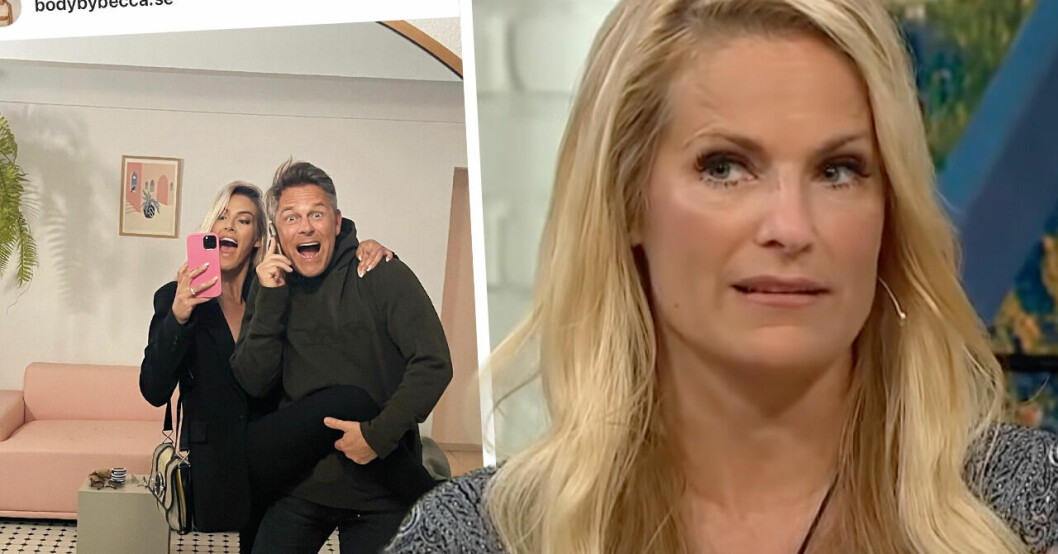 Rebecca Hjelt, Niclas Wahlgren och Laila Bagge