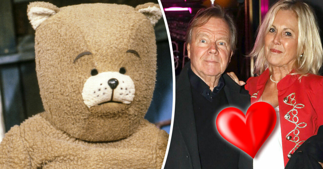 Jörgen Lantz som Björne och med frun Ann-Christine.