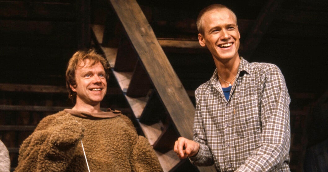 Jörgen Lantz och Robert Gustavsson i Björnes magasin 1987. Jörgen Lantz och Robert Gustavsson i Björnes magasin 1987.