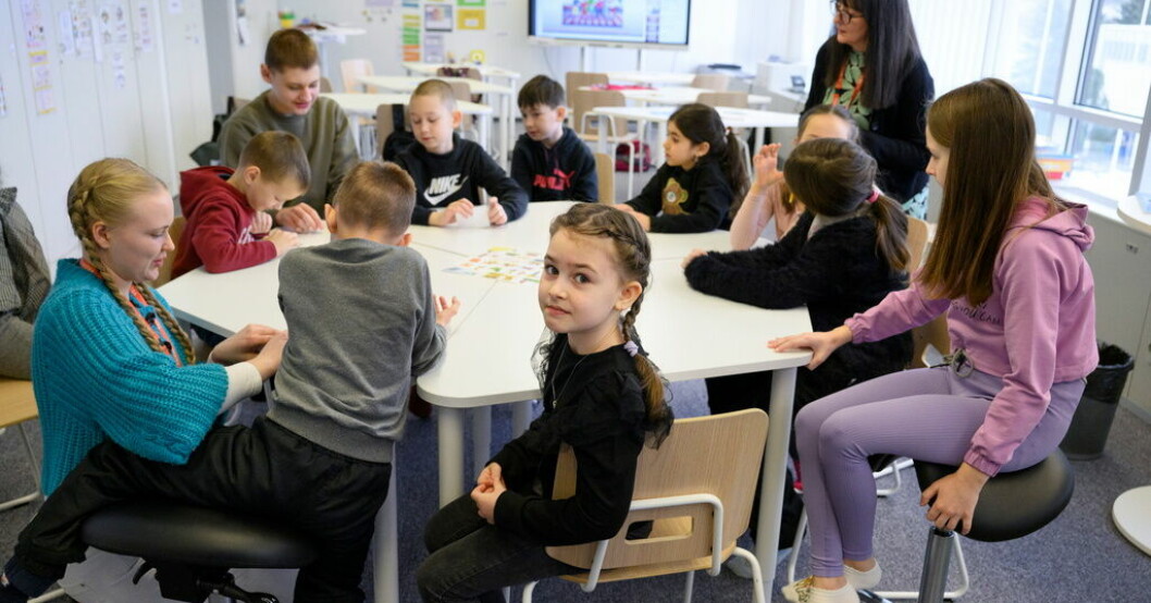 Finska på schemat för ukrainska flyktingbarn