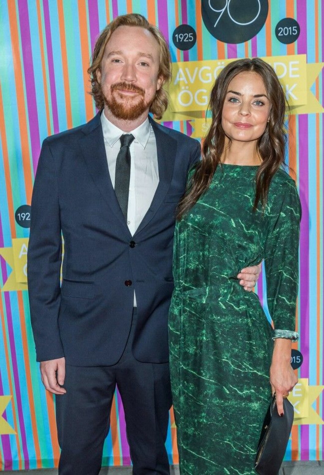 Lars Winnerbäck och Agnes Kittelsen är lyckligt gifta.