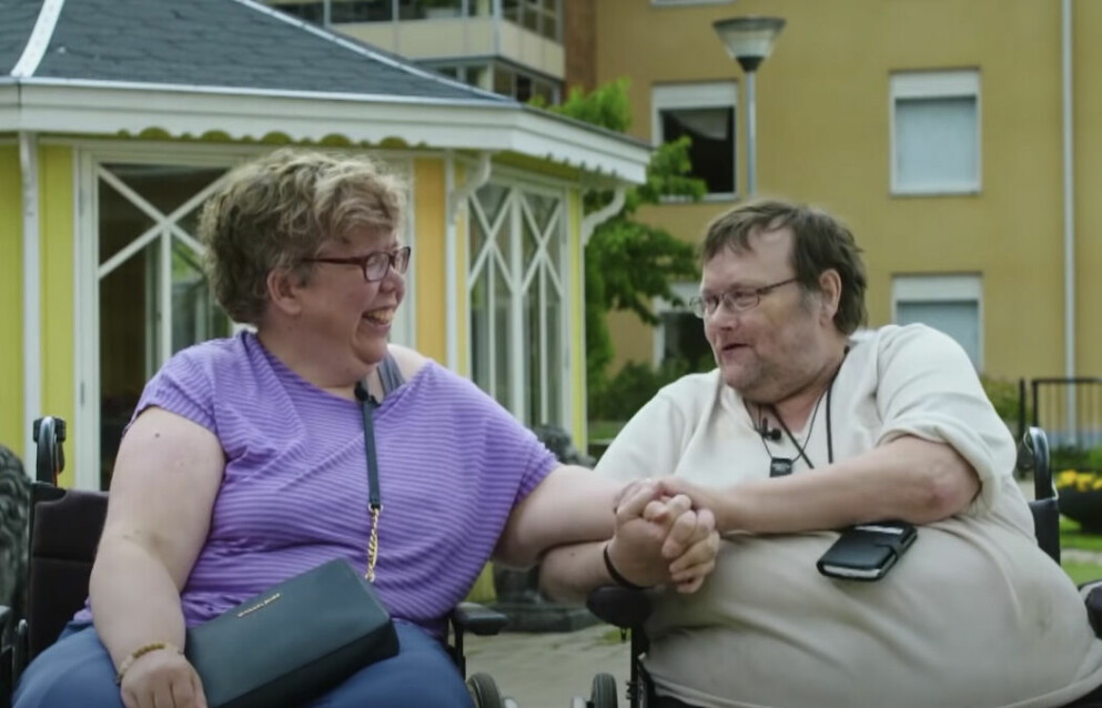 Linda med sin älskade Lars-Åke som nu har gått bort efter en tids sjukdom. Linda och Lars-Åke