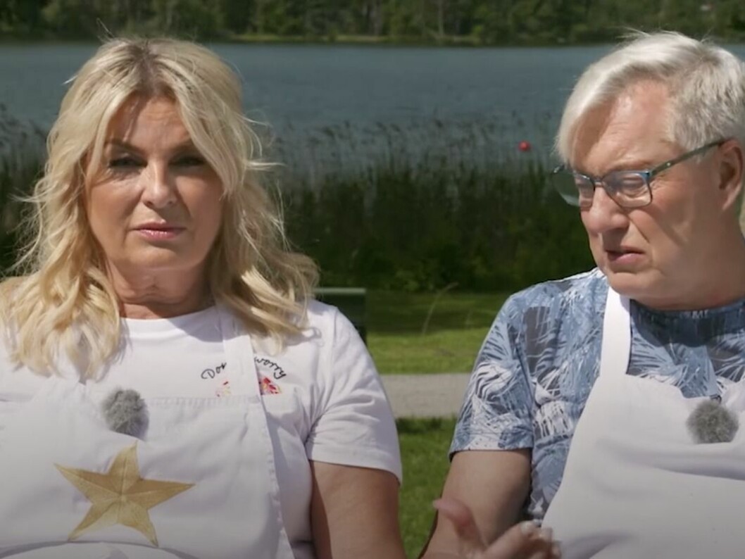 FOTO: TV4/C More Helena Hysén och Lars-Åke Wilhelmsson, Babsan