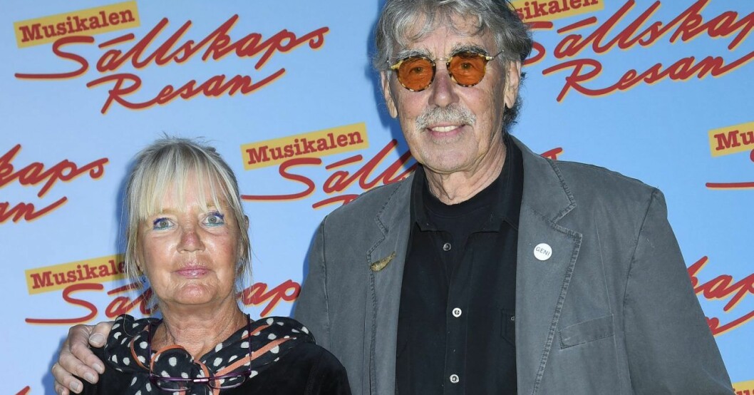Lasse och Inger. Lasse Åberg och Inger.