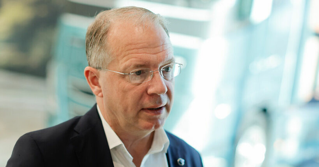 Lastbils- och busstillverkaren Volvo, med vd Martin Lundstedt, redovisar kvartalsrapport. Kraftigt orderlyft för Volvo