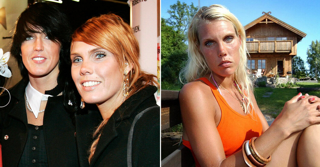 Mikaela Laurén var bästa kompis med landslagskompisen i simning, Therese Alshammar, men efter fängelsedomen bröts relationen. Therese Alshammar och Mikaela Laurén.