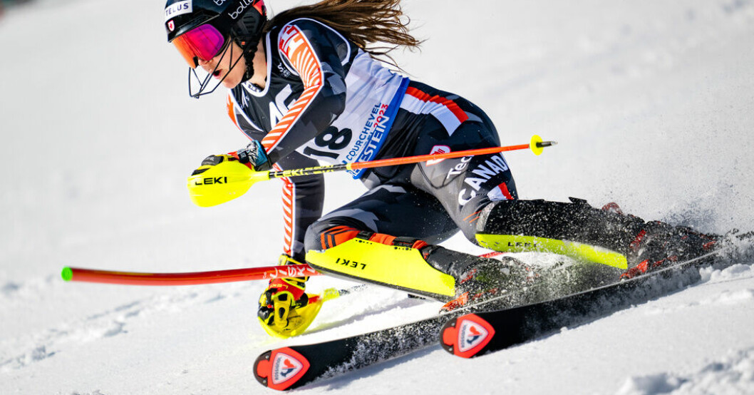 Laurence St-Germain i full fart på väg mot VM-guldet. VM-skrällen: Sensationen St-Germain slog Shiffrin