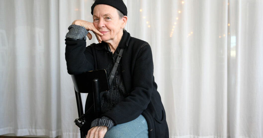 Laurie Anderson spelade för ett utsålt Cirkus i Stockholm i april. Arkivbild. Laurie Anderson till Malmö och Göteborg