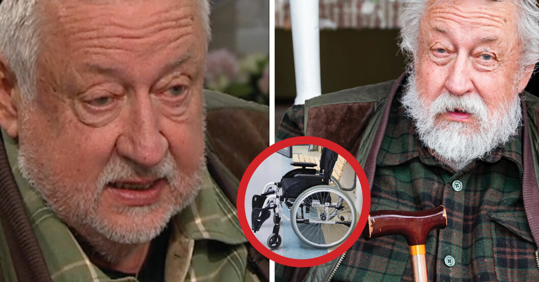 Leif GW Perssons hälsa allt sämre – kan tvingas sitta i rullstol: ”Ganska gammal nu…”