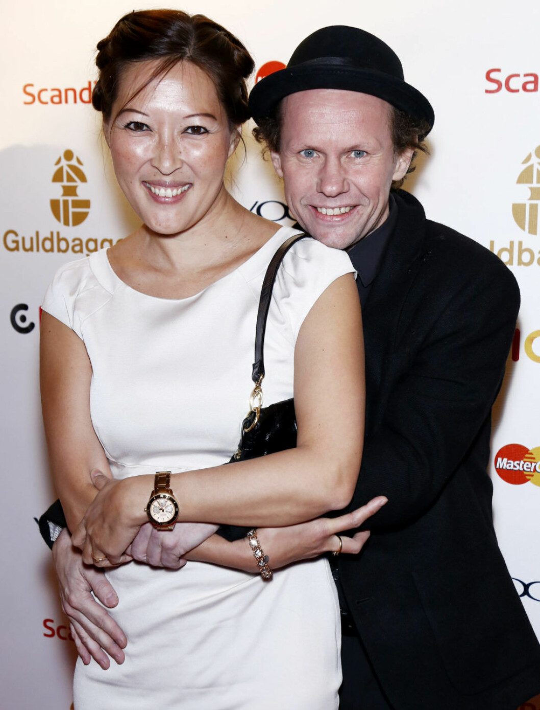 Bo och Lena skilde sig i somras. Guldbagge vimmel 2015