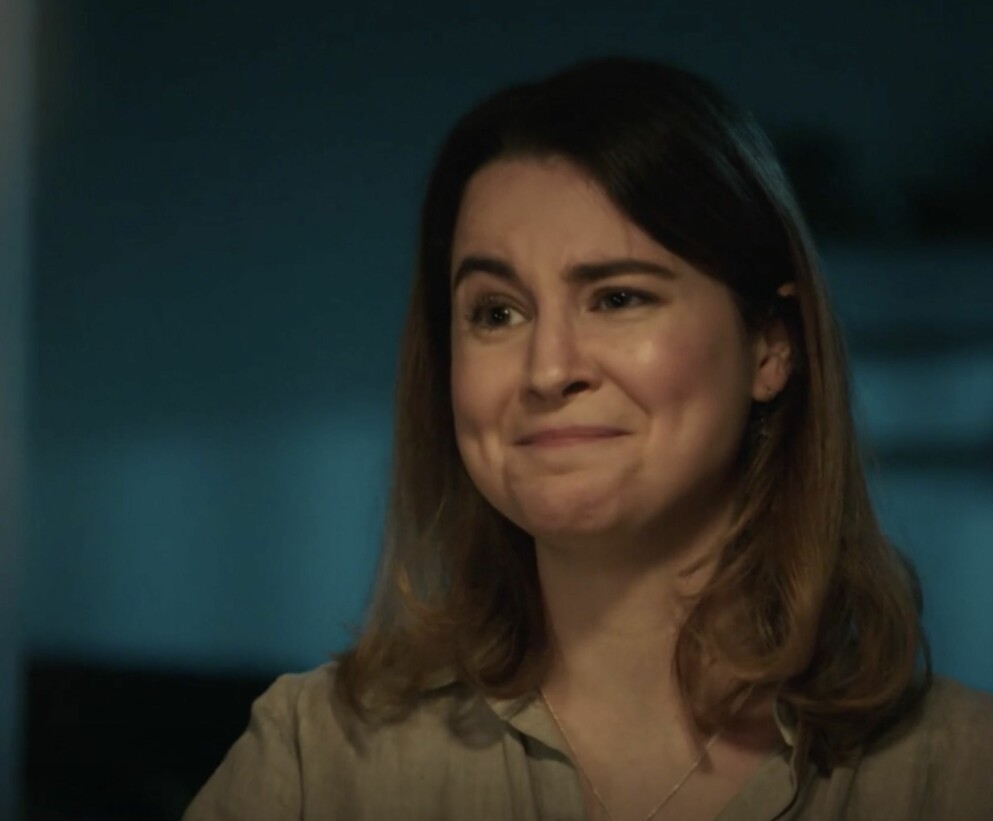 Mylaine Hedreul som Lena Hartman. Mylaine Hedreul som Lena Hartman