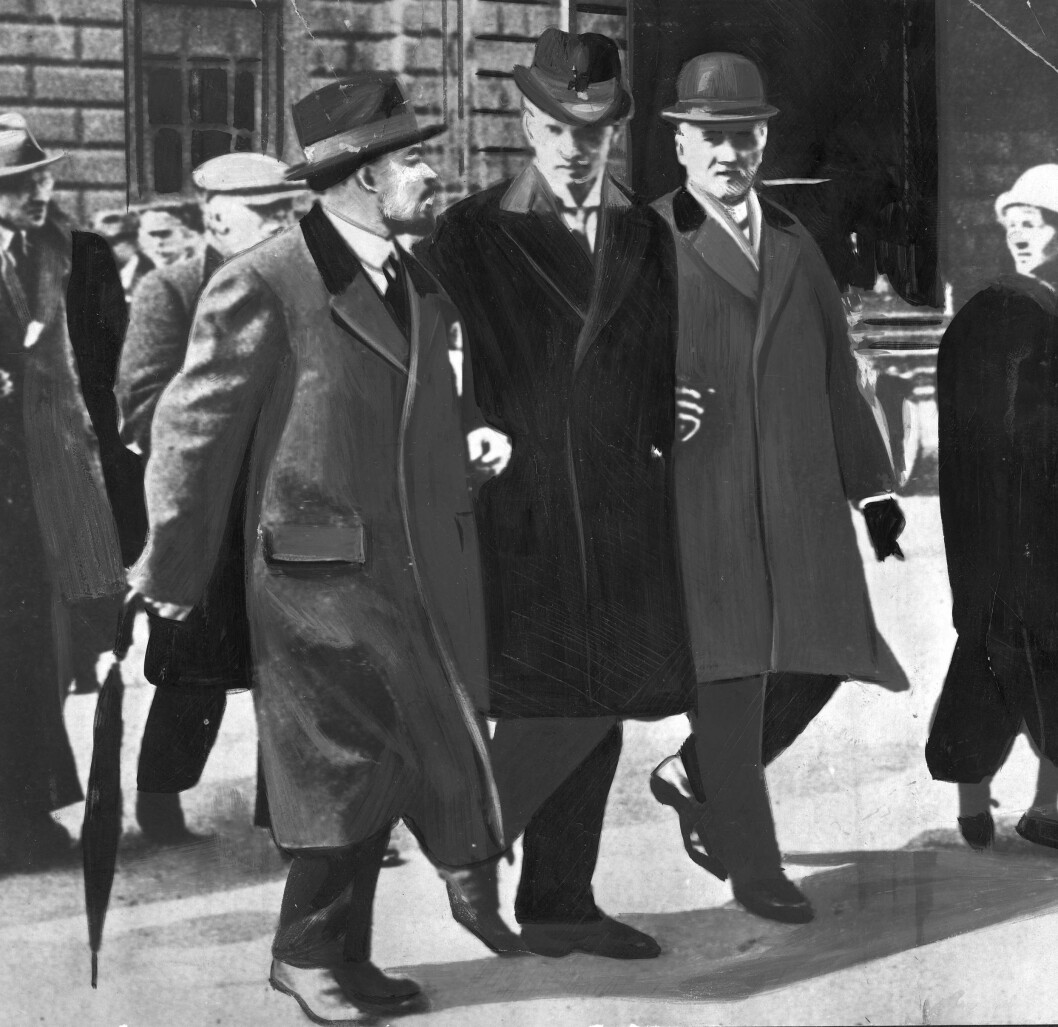 Vladimir Lenin i Stockholm, 1917.