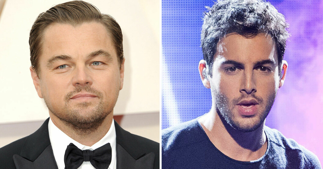 Leonardo och Darin. <strong>Foto: TT.</strong> Leonardo DiCaprio och Darin Zanyar.
