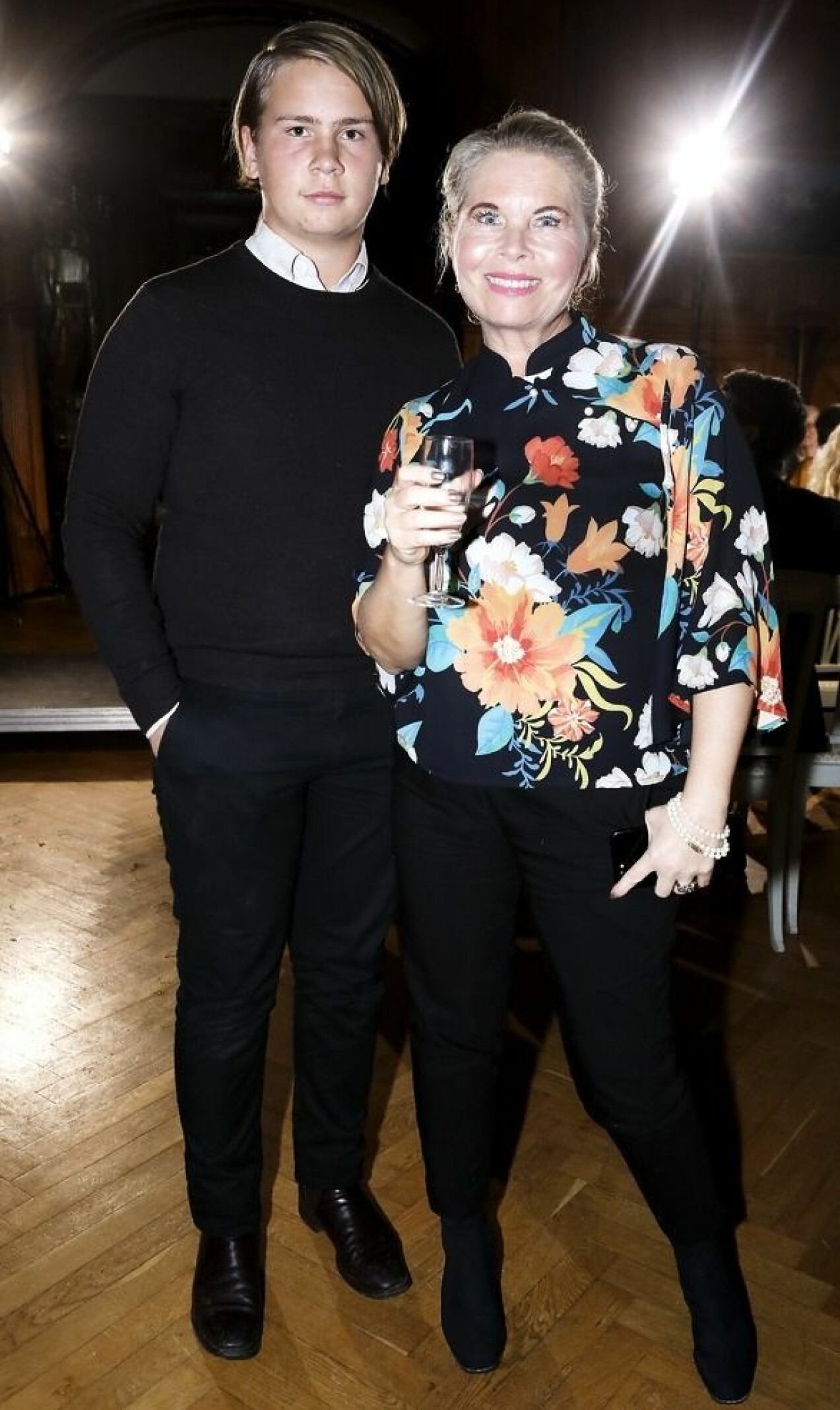 Leon Päivärinta och mamma Susie
