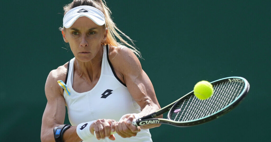Lesia Tsurenko. Arkivbild. Ukrainska stjärnan drog sig ur efter panikattack