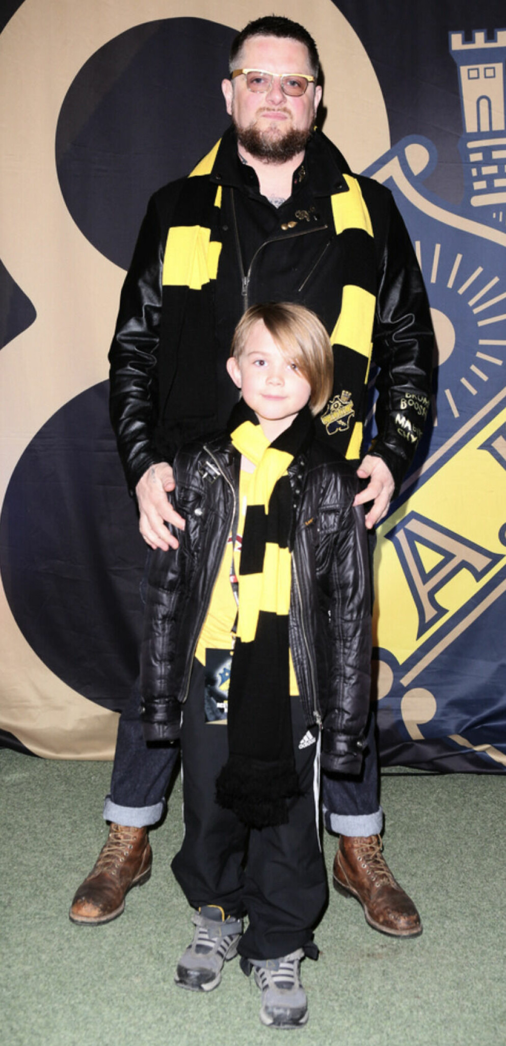 Patrik Arve och sonen Dio, 2013. PATRIK ARVE och sonen Dio Arve