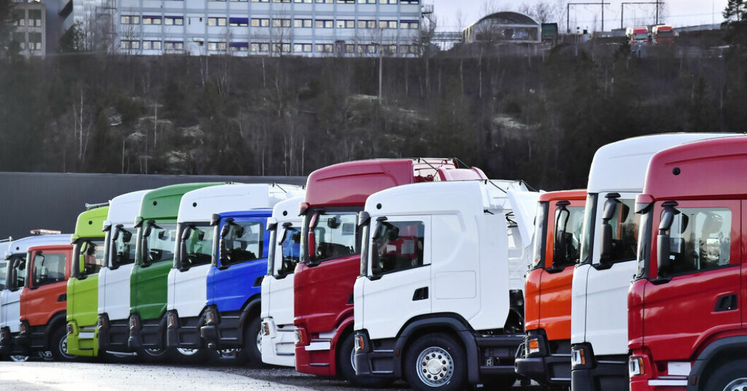 Leveranserna ökar, men orderingången sjunker för lastbilstillverkaren Scania, enligt en kvartalsrapport. Arkivbild. Scanias vd: "Just nu går det bra för oss"