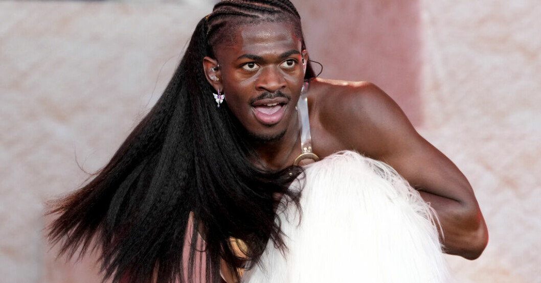 Lil Nas X under sitt uppträdande på Glastonburyfestivalen i slutet av juni. Arkivbild. Lil Nas X i sparkcykeldrama i Oslo