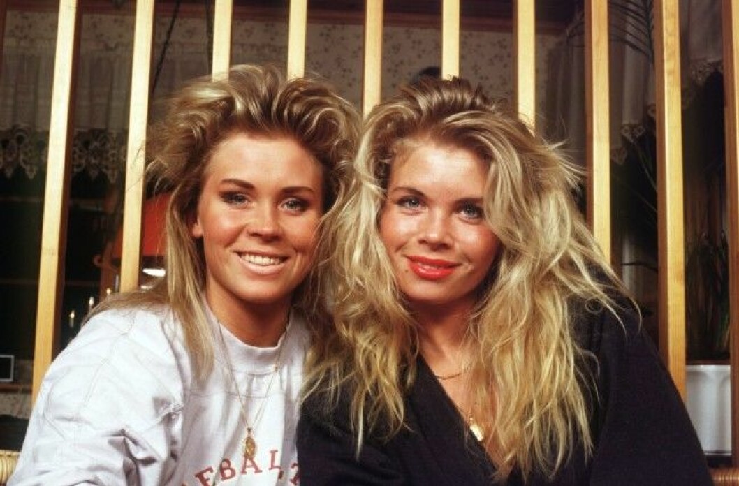 Lili & Susie Lili & Susie sång Portr Sit 1988 (c) Vojta Klecka / Sydsvenskan / IBL