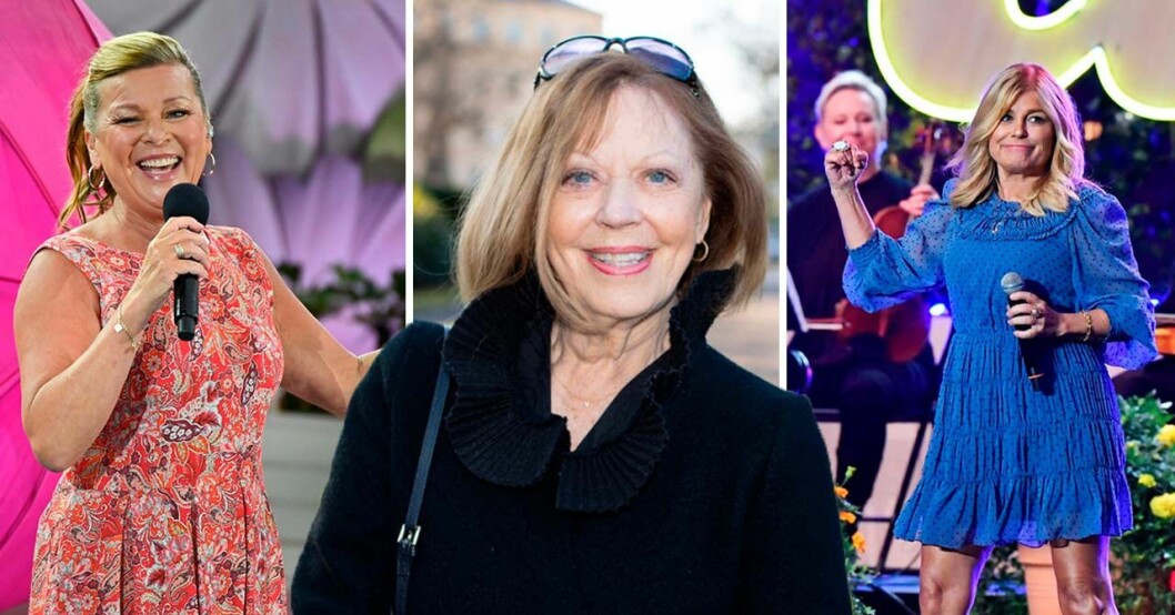 Lotta Engberg, Lill Lindfors och Pernilla Wahlgren