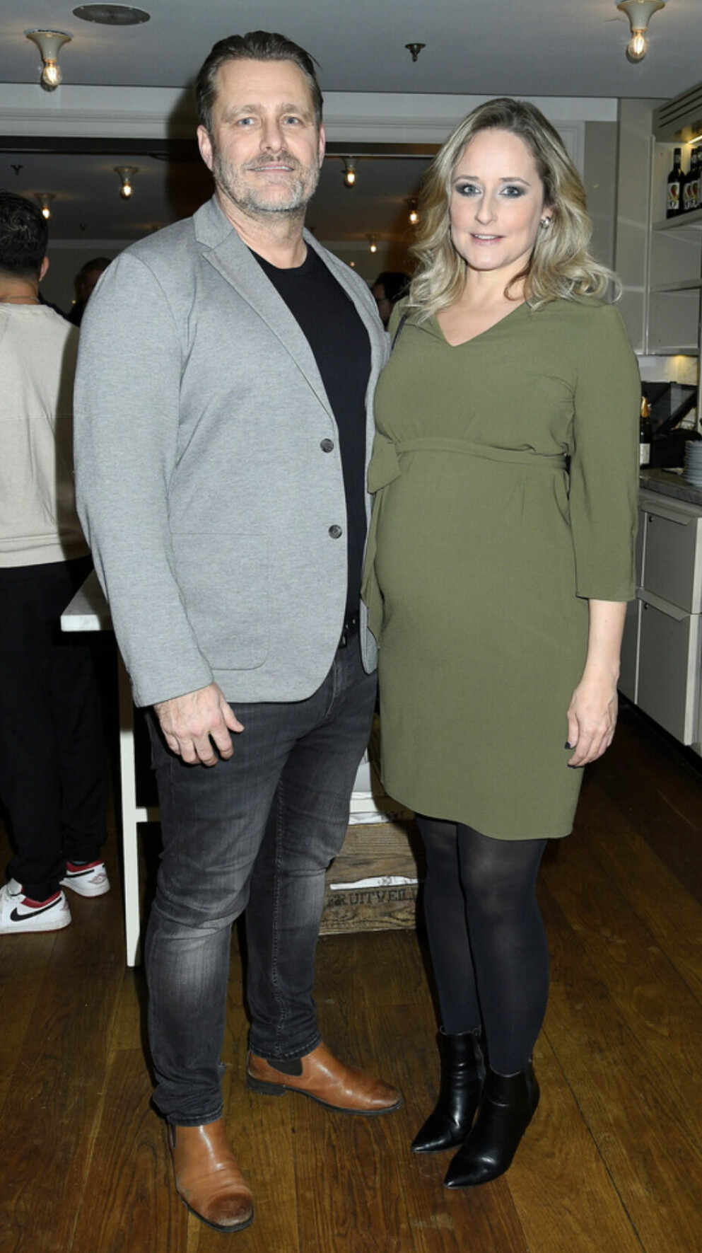 Lina Hellqvist och pojkvännen Mattias Wikström. Lina Hellqvist och pojkvännen Mattias Wikström